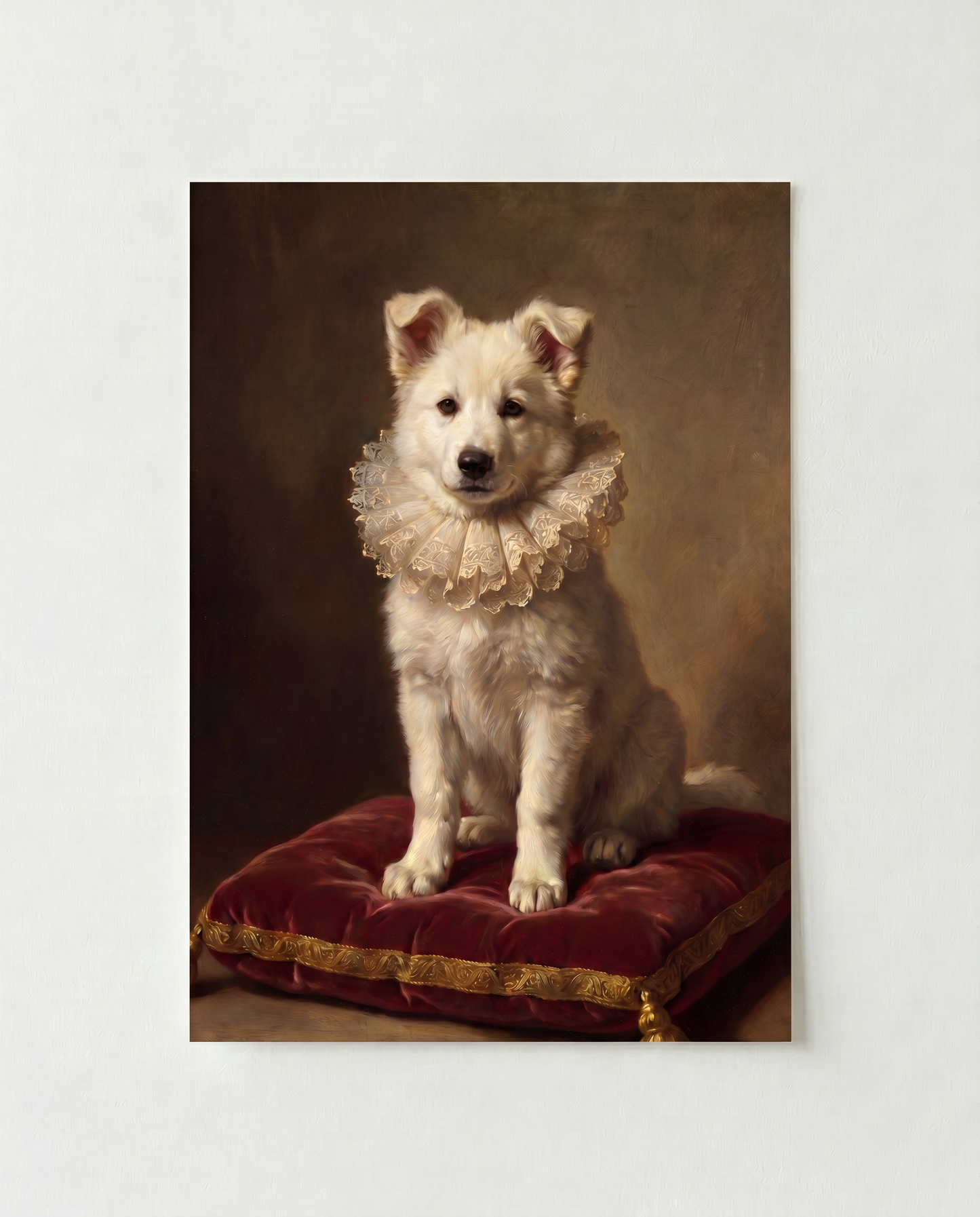 Huisdier in Rembrandt stijl