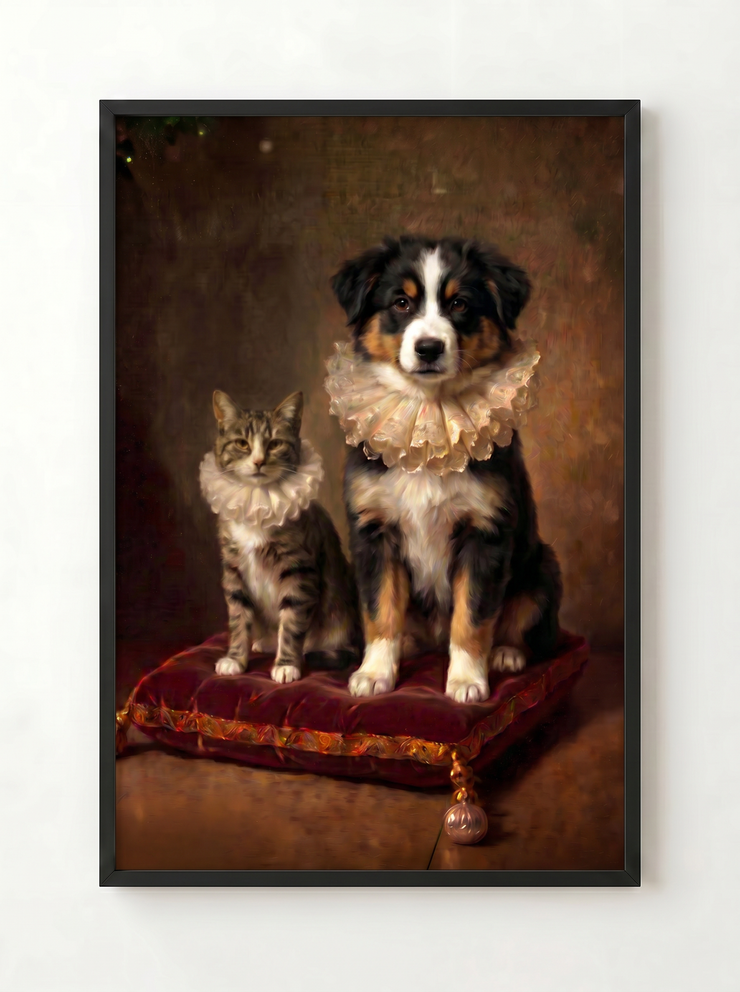 Huisdier in Rembrandt stijl
